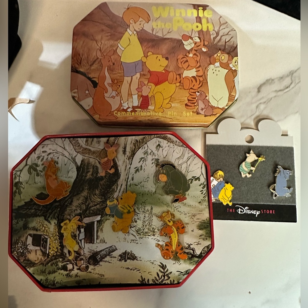 Winnie the Pooh commencement Pin Collection Plus Bonus pins